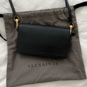 ALL SAINTS Goldsmith leather crossbody